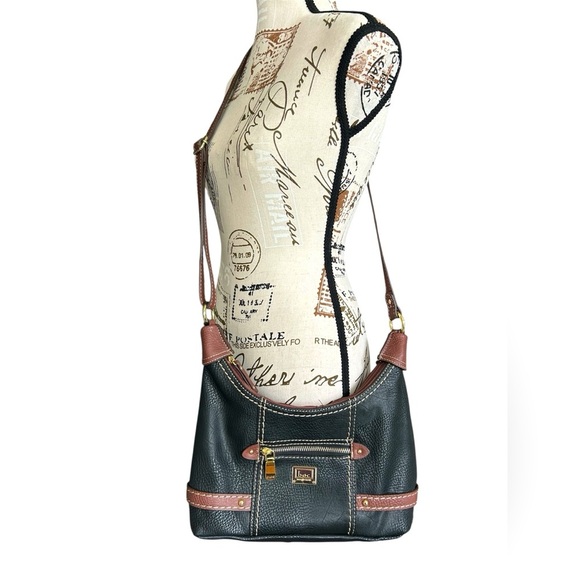 b.o.c. Handbags - b.o.c. Vegan pebbled like leather shoulder purse in black and brown like new